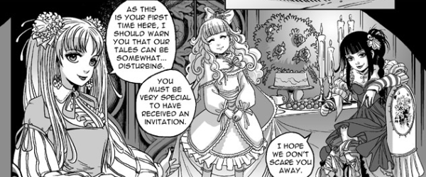 The Midnight Tea Party webcomic banner image