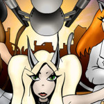 Cosmic Hellcats webcomic banner image
