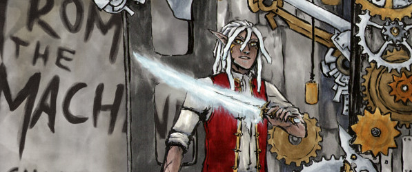 From the Machine webcomic banner image