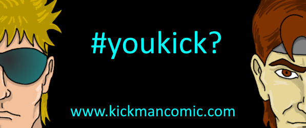 Kickman webcomic banner image