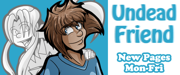 Undead Friend webcomic banner image