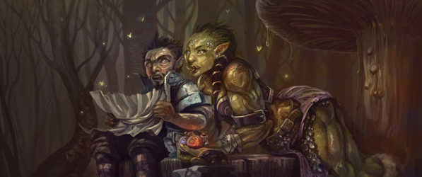 Orc and Gnome’s Mild Adventures webcomic banner image