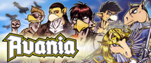 Avania webcomic banner image