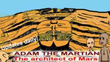 Adam the Martian. The architect of Mars webcomic banner image