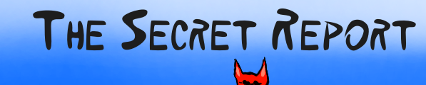 The Secret Report webcomic banner image