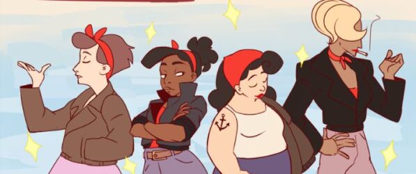 Rock and Riot webcomic banner image